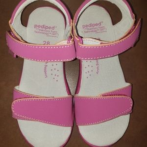 Girls Pediped Sandals 11 -11.5